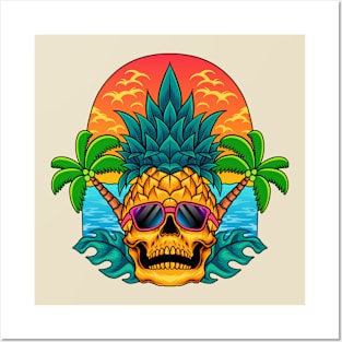 Pineapple Head Posters and Art